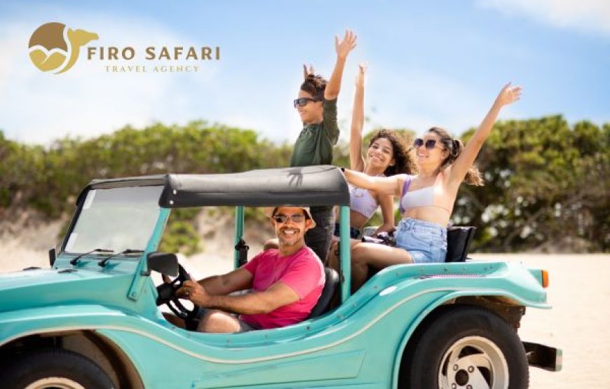 Beach buggy rental in Hurghada for 4 people