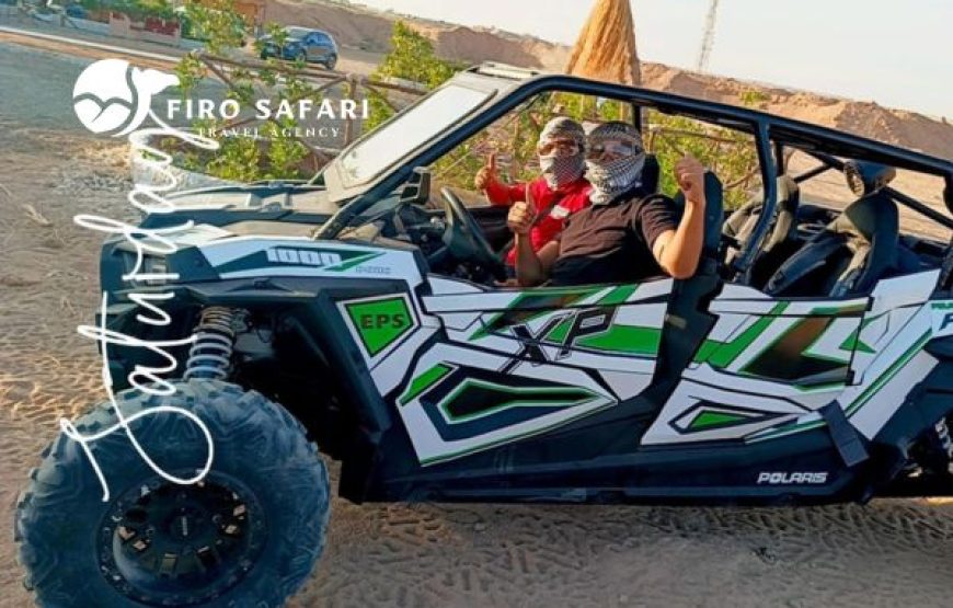 Family beach buggy trip
