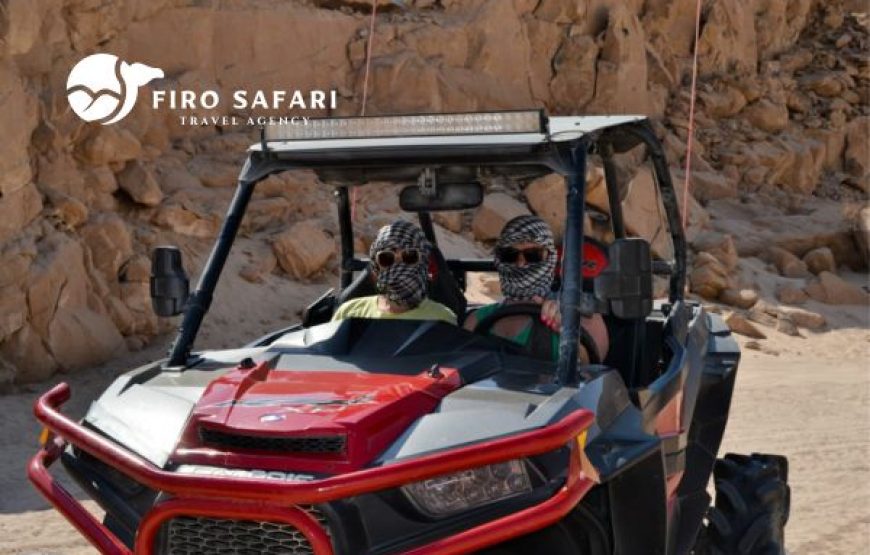 Two-seater beach buggy trip